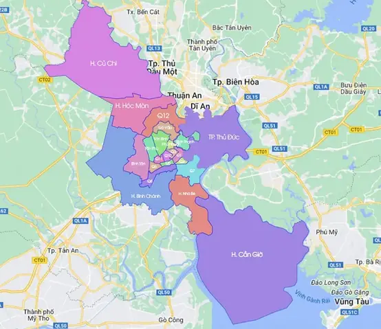 Toàn Cảnh 24 Quận, Huyện, Thị Xã Của Thành Phố Hồ Chí Minh Năm 2026: Phân Lô Đầu Tư, Xu Hướng Phát Triển Và Hướng Dẫn Chọn Nơi Sống Phù Hợp