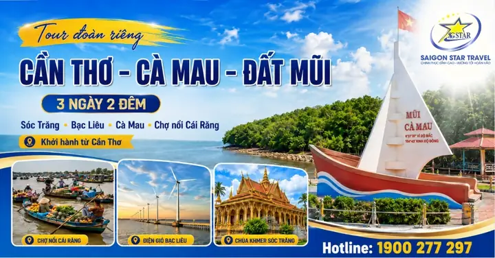 Tour Cần Thơ Cà Mau 1 Ngày 2026: Lịch Trình Chi Tiết, Giá Cả Mới Nhất & Kinh Nghiệm "chốt" Vé Không Lo