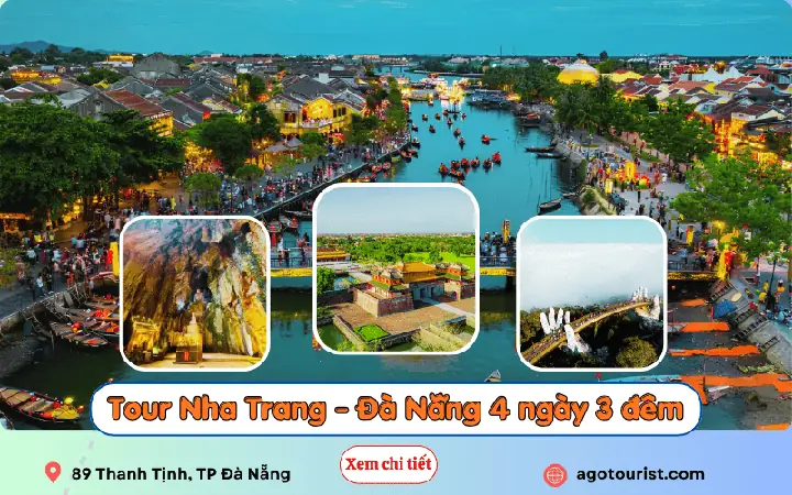 Tour Đà Nẵng Nha Trang 4 Ngày 3 Đêm 2026: Lịch Trình Chi Tiết, Giá Cả Mới Nhất & Review Thực Tế Không Phụ