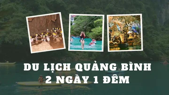 Tour Du Lịch Quảng Bình 2 Ngày 1 Đêm 2026: Hành Trình Khám Phá Vương Quốc Hang Động & Biển Xanh Tuyệt Đẹp Tour Du Lịch Quảng Bình 2 Ngày 1 Đêm 2026: Hành Trình Khám Phá Vương Quốc Hang Động & Biển Xanh Tuyệt Đẹp