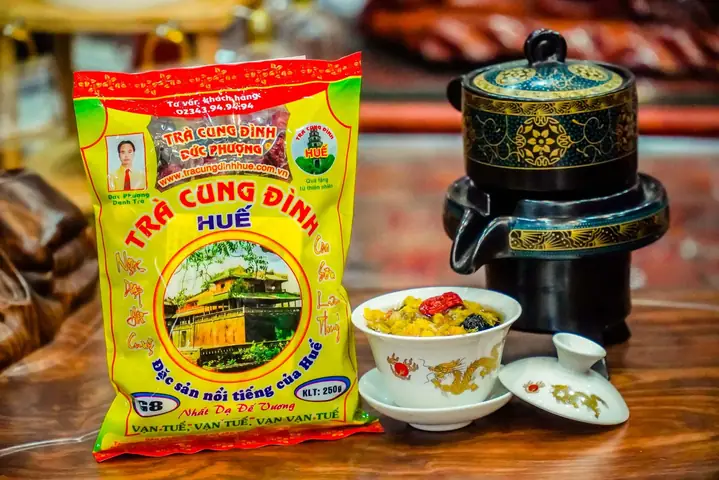 Trà Cung Đình Huế Tại Huế 2026: Hành Trình Khám Phá Hương Vị Hoàng Gia, Địa Chỉ Uy Tín & Bí Quyết Mua Sắm "chuẩn Không Cần Chỉnh"