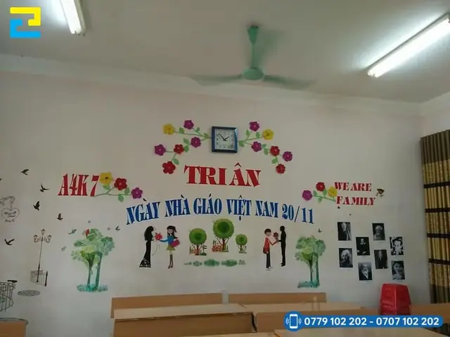 Top 10+ Ý Tưởng Trang Trí Lớp Học Chủ Đề 20/11 Năm 2026: Độc Đáo, Ý Nghĩa & Dễ Thực Hiện
