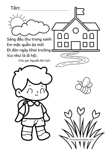 Tranh Tô Màu Trưởng Mầm Non 2026: Kho Tàng Hàng Nghìn Mẫu Đẹp, Phát Triển Tư Duy & Kỹ Năng Cho Bé