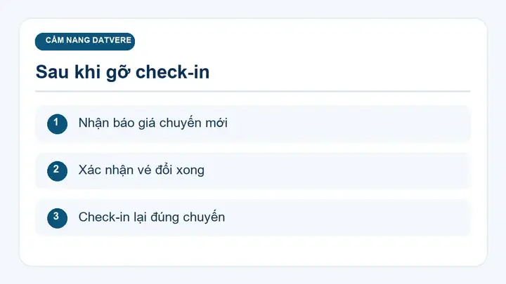 Vé Đã Check-in Online Có Đổi Được Không? Quy Định Mới Nhất 2026 Của Các Hãng Hàng Không Việt Nam Và Quốc Tế