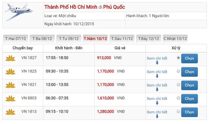 Vé Máy Bay TP.HCM Đi Phú Quốc Vietnam Airlines 2026: Giá Mới, Lịch Bay, Ưu Đãi & Kinh Nghiệm Mua Vé Rẻ Nhất