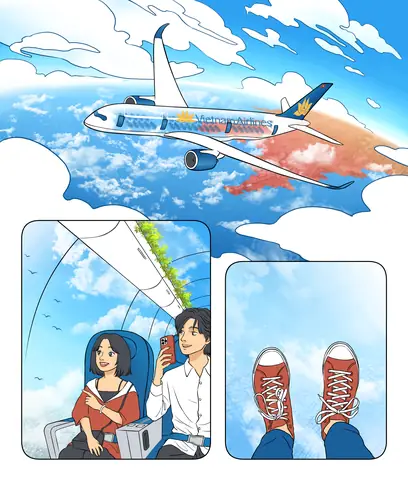 Hướng Dẫn Chi Tiết Vẽ Máy Bay Vietnam Airlines: Từ Nét Sơ Thảo Đến Kiệt Tác Nghệ Thuật Số Năm 2026