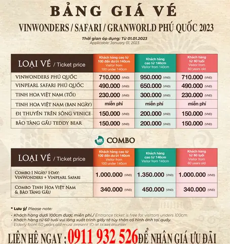 Vé Vinpearl Phú Quốc 2026 Bao Gồm Những Gì? Chi Tiết Trọn Gói Giá, Loại Vé & Mẹo Tiết Kiệm